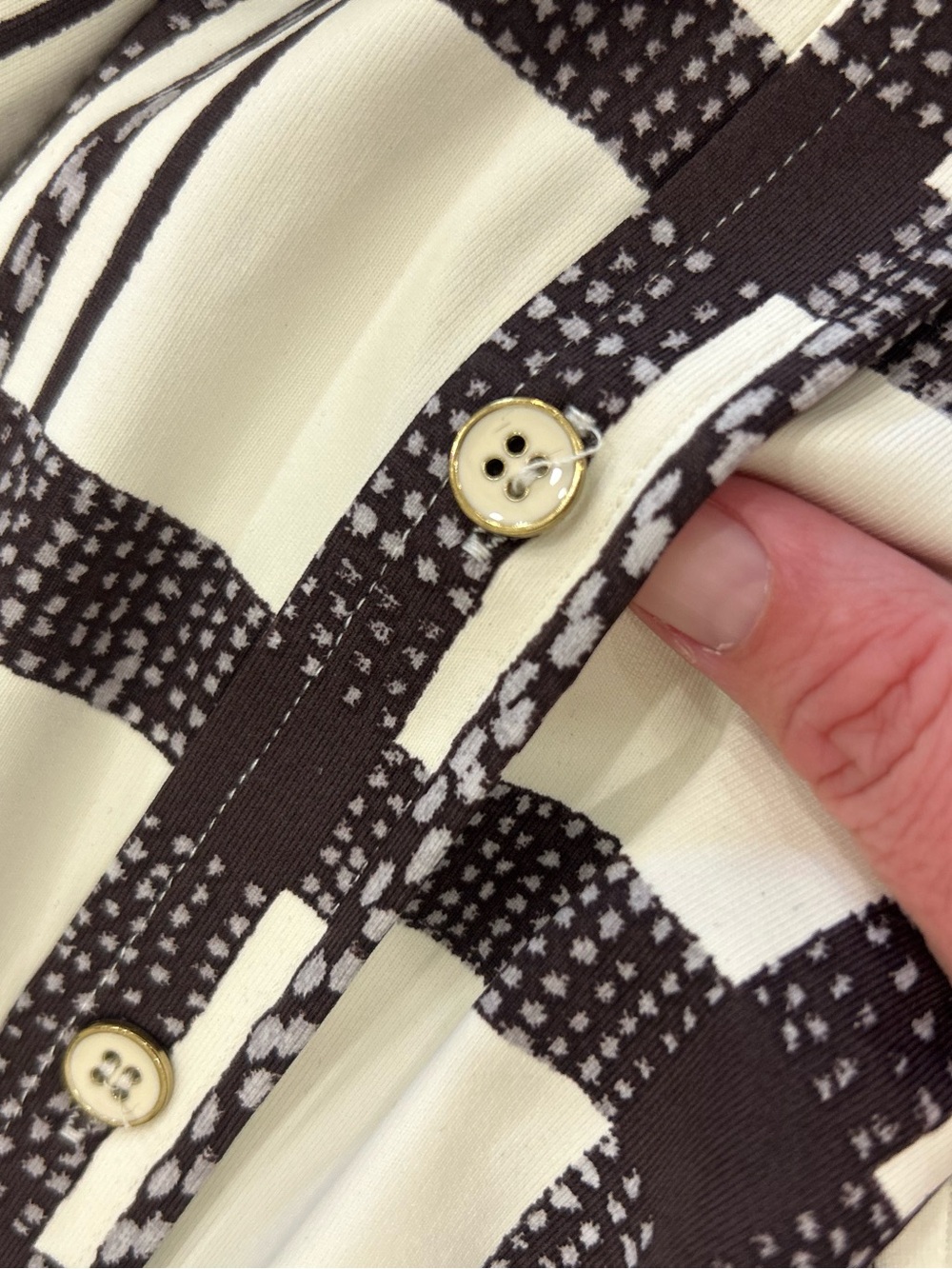 J. McLaughlin Catalina cloth button down shirt dress office professional classic - Picture 8 of 8